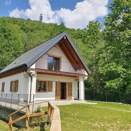 Casa A Punta Casetta Nel Bosco, Meravigliosa Vista Domek alpejski Stazzona